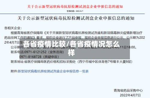 各省疫情比较/各省疫情况怎么样