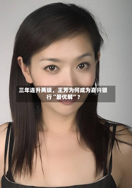 三年连升两级，王芳为何成为嘉兴银行“最优解	”？-第2张图片