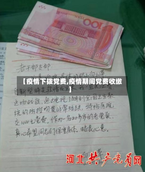 【疫情下拨党费,疫情期间党费收缴】-第3张图片