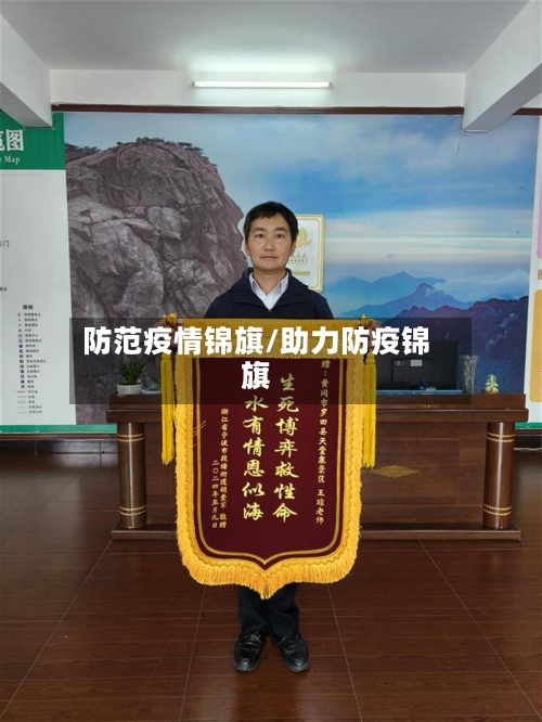 防范疫情锦旗/助力防疫锦旗-第3张图片