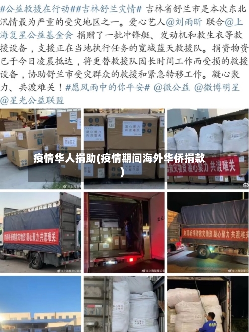 疫情华人捐助(疫情期间海外华侨捐款)-第2张图片